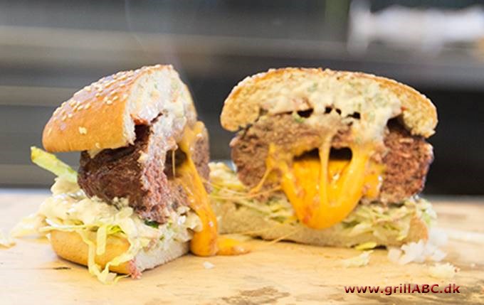 Burger - The Juicy Lucy Burger