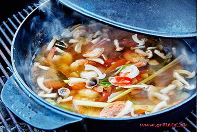 Thai suppe - Tom Yum Goong