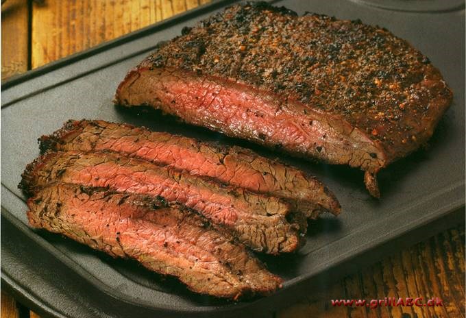 Flank steak BBQ