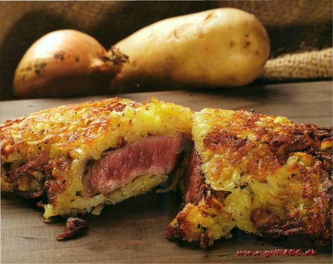 Rumpsteak i rösti