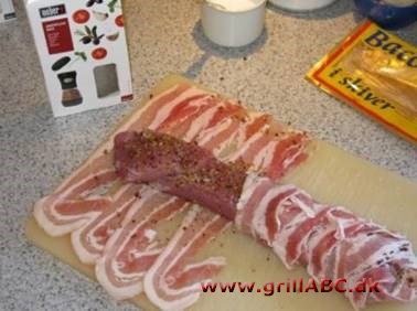svinemørbrad med bacon