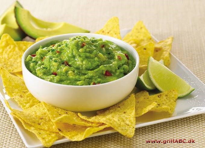 Guacamole med rødløg