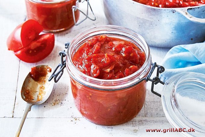 Tomatrelish - de voksnes ketchup