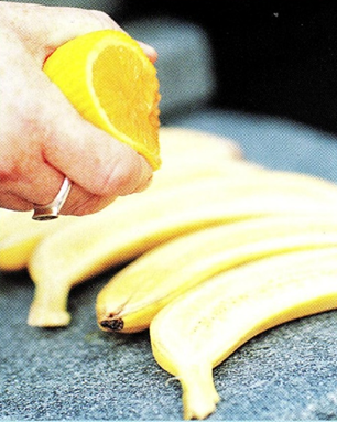 Bananer med kokos- og orangekaramel - og grillABC.dk