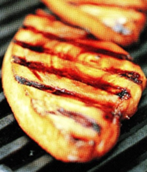 Teriyaki fiskesteaks med grønne og sorte ris - og grillABC.dk