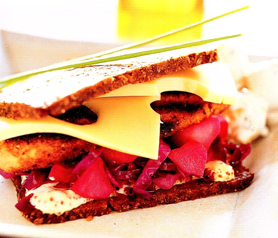 Black Forest-kalkunsandwich